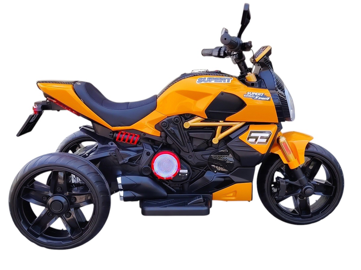 Էլեկտրական մանկական մոտոցիկլ A12 YELLOW