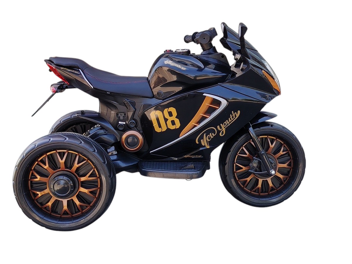 Էլեկտրական մանկական մոտոցիկլ AR6 BLACK