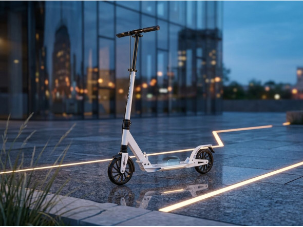SCOOTER ARSM28 WHITE ALUMINE
