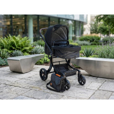 BABY STROLLER 1-19 BLACK