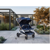 BABY STROLLER 1-25 BLACK զույգերի