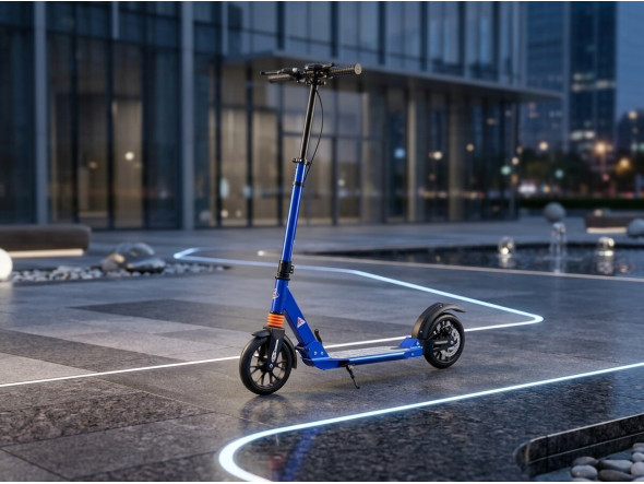 SCOOTER SHM 18 BLUE ALUMINE
