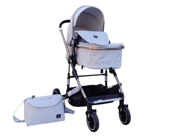 BABY STROLLER 1-33 LIGHT GRAY