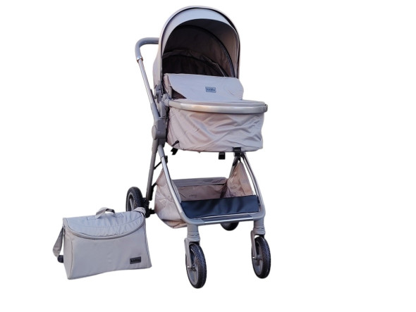 BABY STROLLER 1-40 GRAY