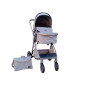 BABY STROLLER 1-40 GRAY