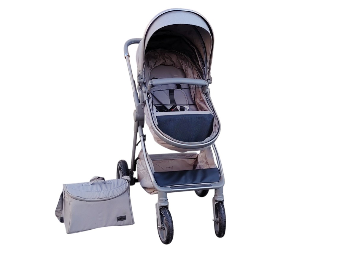 BABY STROLLER 1-40 GRAY