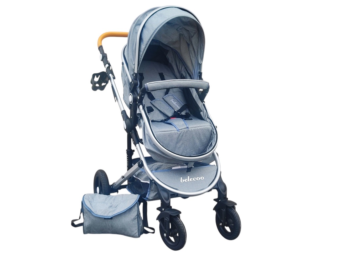 BABY STROLLER 1-1 GREY