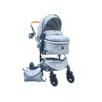 BABY STROLLER 1-1 GREY