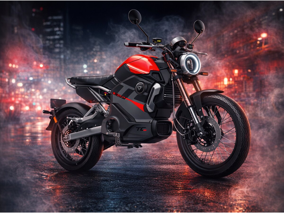 Էլեկտրական մոտոցիկլետ Super Soco TC MAX
