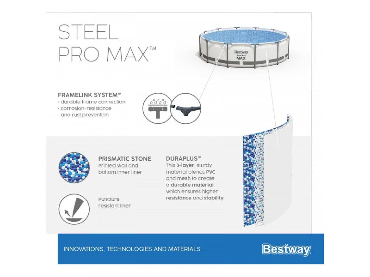 BESTWAY STEEL PRO MAX 427х122սմ