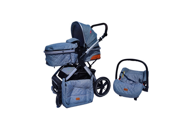 BELECCO 1-16 GREY + BABY CAR SEAT 