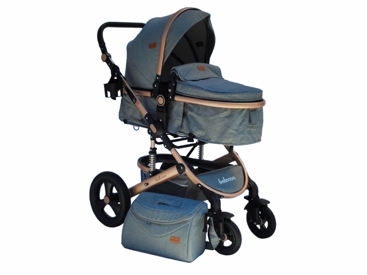 BABY STROLLER 1-15 GRAY BABY STROLLER 1-15 GRAY